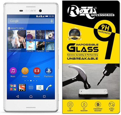 Roxel Impossible Screen Guard for Sony Xperia M4 Aqua(Pack of 1)