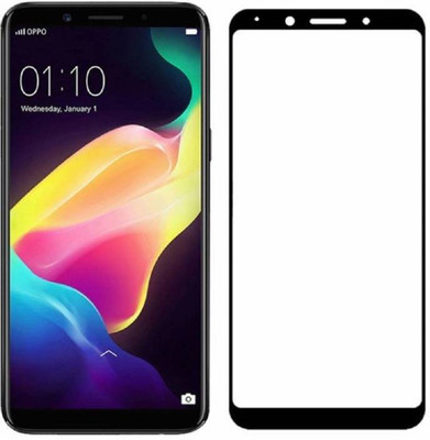 EASYBIZZ Edge To Edge Tempered Glass for Oppo F5(Pack of 1)