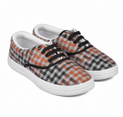 

Asian Casuals For Women(Multicolor, Orange