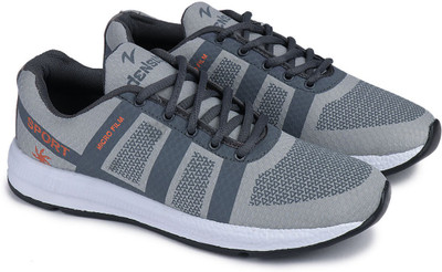 

Density SMART Walking Shoes For Men(Grey, Grey;orange