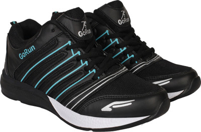 

Aero Walking Shoes For Men(Multicolor, Black & cyan