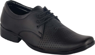 

zeniver Zeniver Black Formal Shoes Party Wear For Men(Black