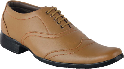 

Zeniver Zeniver Tan Colour Shoes Lace Up For Men(Tan, Tan colour formal shoes