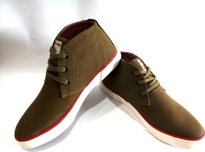

Woodland GC 1952115C / OLIVE Sneakers For Men(Olive, Red