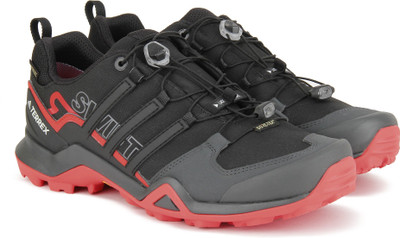

ADIDAS TERREX SWIFT R2 GTX Outdoor Shoes For Men(Black, Red, Cblack/cblack/hirere