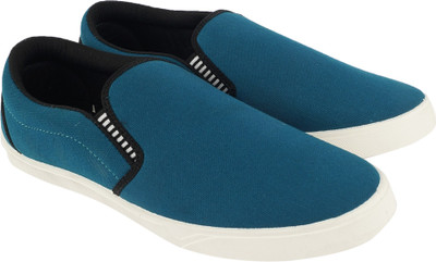 

Chevit Slip On Sneakers For Men(Blue, Turquoise