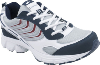 Campus POLO Running Shoes For Men(White)