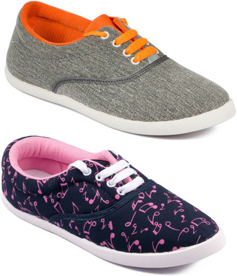 Asian Running Shooes,Casual Shoe Combos,Training Shoes,Gym Shoes,Canvas Shoes,Loafers Casuals For Women(Multicolor)