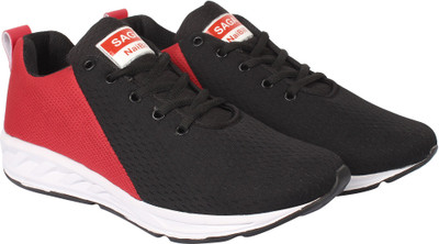 

Saga NaiBill Men's Casual Sports Walking Shoes For Men(Black, Red