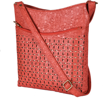 

TR Fashion Girls Maroon Leatherette Sling Bag