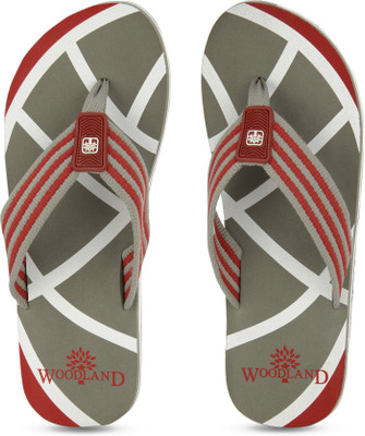 

Woodland Flip Flops, Grey/white