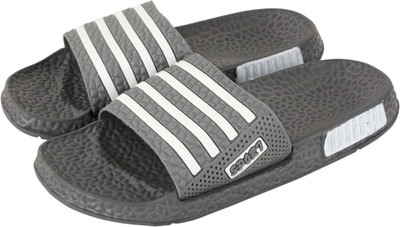 

Faster Men's Slippers White Slide Flip flop Flip Flops, Grey