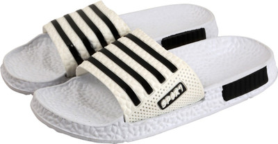 

Faster Men's Slippers Flip Flops, White