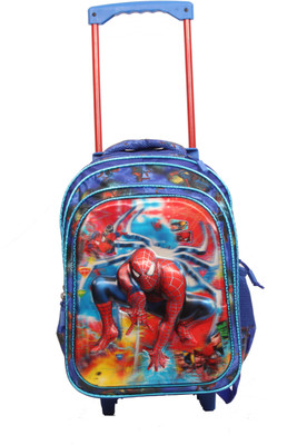 

Wildmount Kid's Trolley Bag Small Travel Bag - 18(Blue)