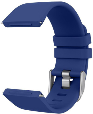 

ACUTAS Silicone Replacement Strap for Fitbit Versa Smart Watch Strap(Blue)