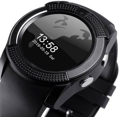 

Clairbell OLV_447O V8 Smartwatch(Black Strap XL)