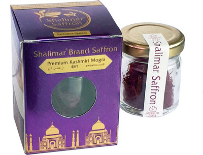

Shalimar Brand Saffron Premium Organic Certified Grade A1 Saffron(3 g)