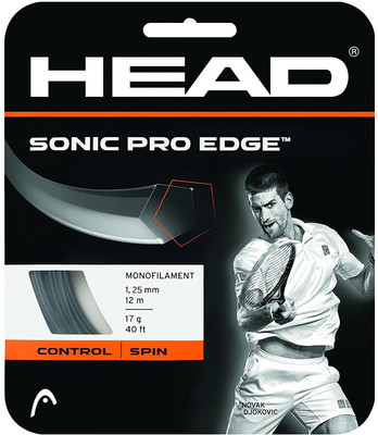 

Head Sonic Pro Edge 1.25 Tennis String - 12 m(Grey)