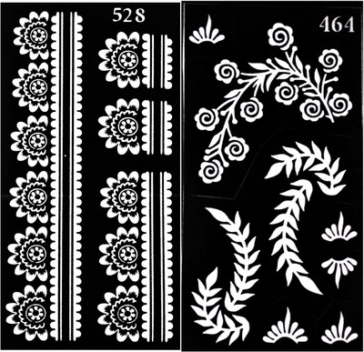 

ARR Henna Stencils HS 528 & 464(Henna Design)