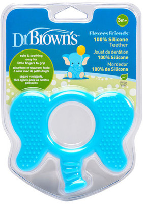 Dr. Brown's Dr. Brown' s Flexees Friends Teether Teether(Blue)