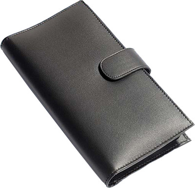 

SMKT Boys Black Artificial Leather Card Holder(6 Card Slots)
