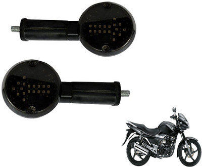 MOCKHE Front, Rear LED Indicator Light for Suzuki GS(White)