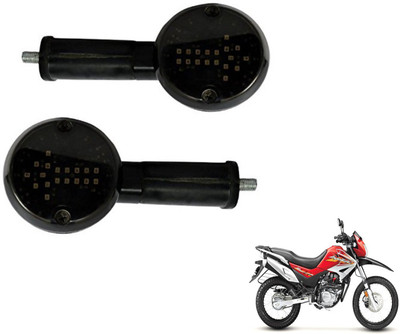 MOCKHE Front, Rear LED Indicator Light for Hero Impulse(White)