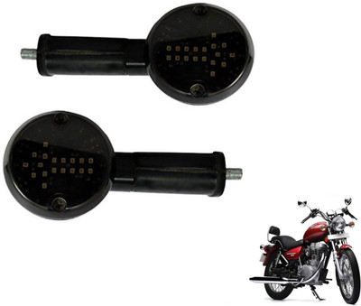 MOCKHE Front, Rear LED Indicator Light for Royal Enfield Thunder Bird 500(White)
