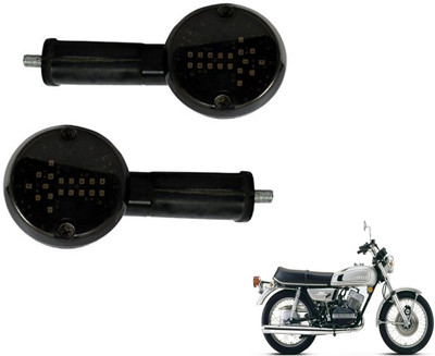 MOCKHE Front, Rear LED Indicator Light for Yamaha RD 350(White)