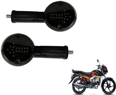 MOCKHE Front, Rear LED Indicator Light for Mahindra Centuro(White)