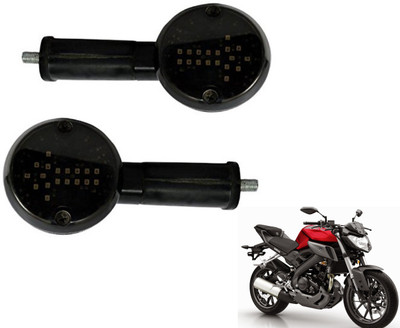 MOCKHE Front, Rear LED Indicator Light for Suzuki Gixxer(White)