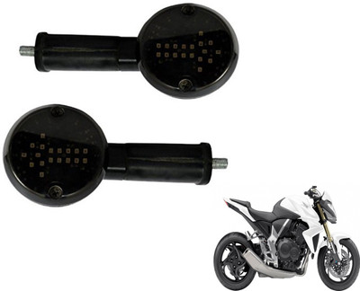 MOCKHE Front, Rear LED Indicator Light for Honda CB(White)
