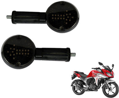 MOCKHE Front, Rear LED Indicator Light for Yamaha Fazer(White)