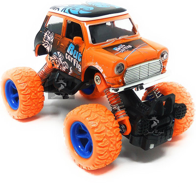 

Jack Royal Bigfoot-Butterfly-orange-(4*4 Diecast pullback Car)(Orange)