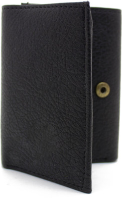 

NIetz Men Black Genuine Leather Wallet(4 Card Slots)