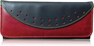 

SN LOUIS Women Casual Multicolor Artificial Leather Wallet(5 Card Slots), Maroon