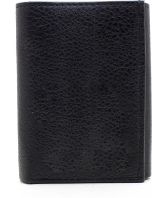 

NIetz Men Black Genuine Leather Wallet(4 Card Slots)