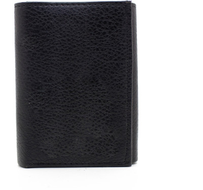 

NIetz Men Black Genuine Leather Wallet(4 Card Slots)