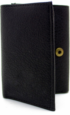 

NIetz Men Black Genuine Leather Wallet(4 Card Slots)