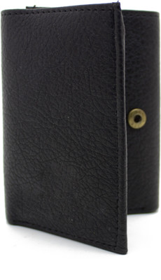 

NIetz Men Black Genuine Leather Wallet(4 Card Slots)