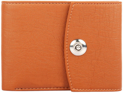 

First Man Men Tan Artificial Leather Wallet(6 Card Slots)