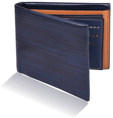 

Forester Men Blue Artificial Leather Wallet(7 Card Slots)