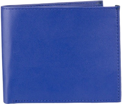 

Hob London Fashion Men Blue Artificial Leather Wallet(2 Card Slots)