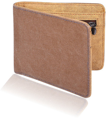 

Toughstance Men Brown Artificial Leather Wallet(6 Card Slots), Brown-tan