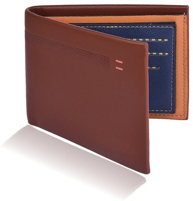 

Shockyfi Men Tan Artificial Leather Wallet(7 Card Slots)