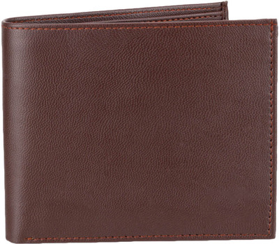 

Hob London Fashion Men Brown Artificial Leather Wallet(2 Card Slots)