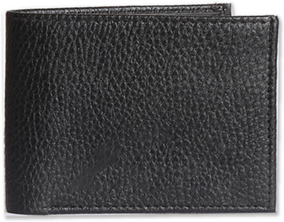 

Hob London Fashion Men Black Artificial Leather Wallet(2 Card Slots)