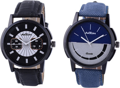 

AXTON AXG-2007 Analog Multicolor Dial Unisex Watch - (Pack of 2) Watch - For Men
