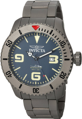 

Invicta Blue6265 Invicta Men's 'Pro Diver' Automatic Titanium Diving Watch, Color:Silver-Toned (Model: 23127) Watch - For Men