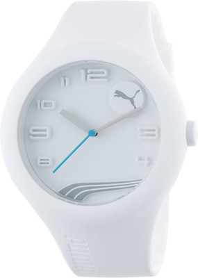 

Puma White1885 Puma PU103211005 Form XL White Silicon Watch Watch - For Men